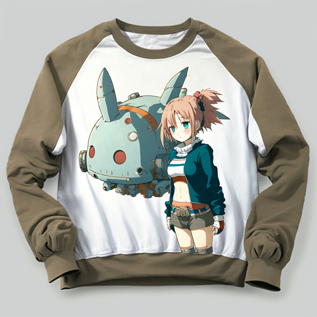 Anime Long Sleeve Shirt 1